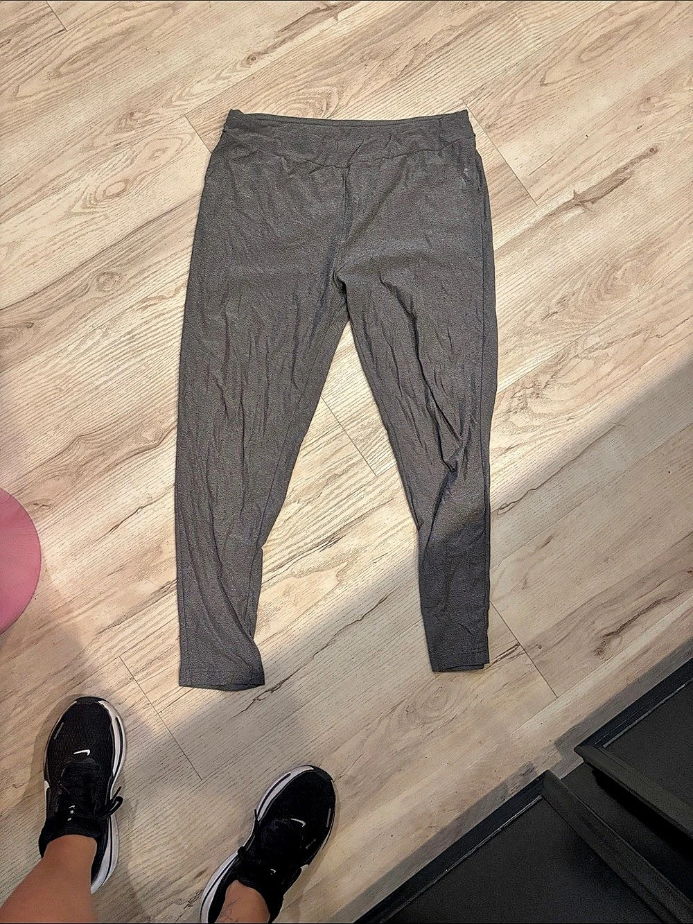 Terra & Sky Gray Leggings Size 1X 12